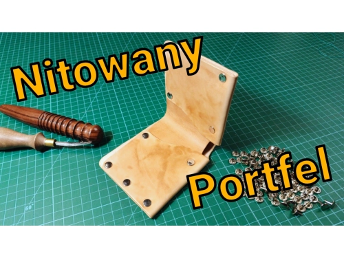Łatwy portfel ze skóry dla początkujących.